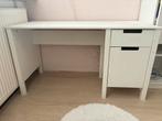 WOOOD Jade bureau massief grenen wit - nette staat, Huis en Inrichting, Bureaus, Ophalen, Zo goed als nieuw, Bureau