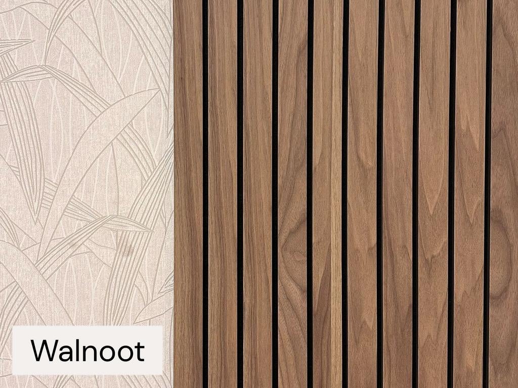 Akoestische Wandpanelen - Brede latten - wandpanelen - 280cm, 280 cm, Akodeco, Hout, Nieuw