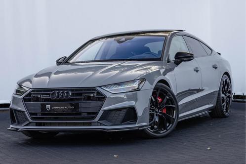 Audi A7 Sportback 55 TFSi-e 367pk Quattro Pano S-stoelen HuD, Auto's, Audi, Bedrijf, Te koop, A7, Achteruitrijcamera, Alarm, Apple Carplay