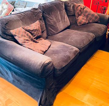 Ektorp 3-zits bank/ slaapbank , blauw - afbeelding 2