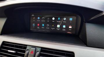 apple carplay autoradio bmw e60 android 14 navigatie carkit  beschikbaar voor biedingen