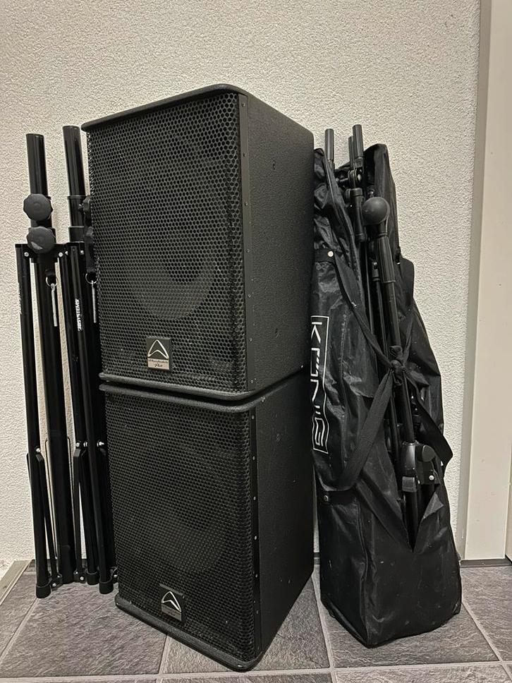 Complete Zang Installatie set - geluidsinstallatie set, Muziek en Instrumenten, Versterkers | Keyboard, Monitor en PA, Zo goed als nieuw