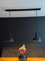 Mooie industiële hanglamp, Huis en Inrichting, Ophalen, Zo goed als nieuw, Glas, 75 cm of meer