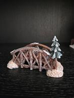 Kerstdorp Brug met Boom, Ophalen, Zo goed als nieuw