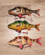 3 zo goed als nieuwe savage gear line thru perch 23cm shads, Watersport en Boten, Hengelsport | Roofvissen, Ophalen of Verzenden