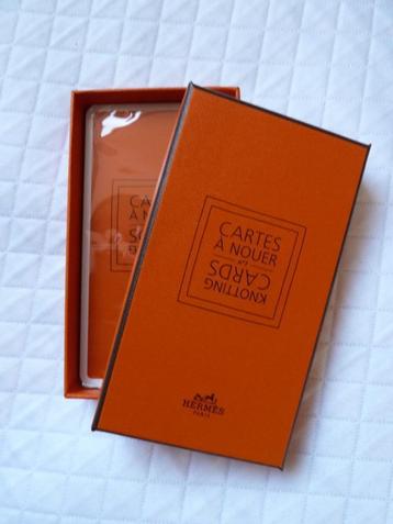 Hermes Paris originele sjaalkaarten, no. 7, nieuw, ongeopend beschikbaar voor biedingen