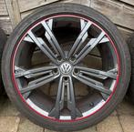 Set 18” Originele VW Sevilla Velgen + Banden Golf 225/40 R18, 18 inch, Gebruikt, Banden en Velgen, Ophalen of Verzenden