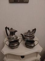 Prachtig verzilverd oud Engels koffie/thee servies., Antiek en Kunst, Antiek | Servies compleet, Ophalen of Verzenden