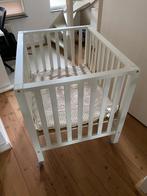 Box met boxkleden (Jollein/Koeka), Ophalen, Zo goed als nieuw, Rechthoekig, In hoogte verstelbaar