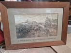 Oude prent: Aanval Karabinier Regiment Anczlawka 1914, Ophalen of Verzenden, Landmacht, Nederland, Foto of Poster