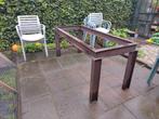 Werkbank te gebruiken als frame voor terrastafel, Tuin en Terras, Ophalen, Gebruikt, Rechthoekig, Metaal