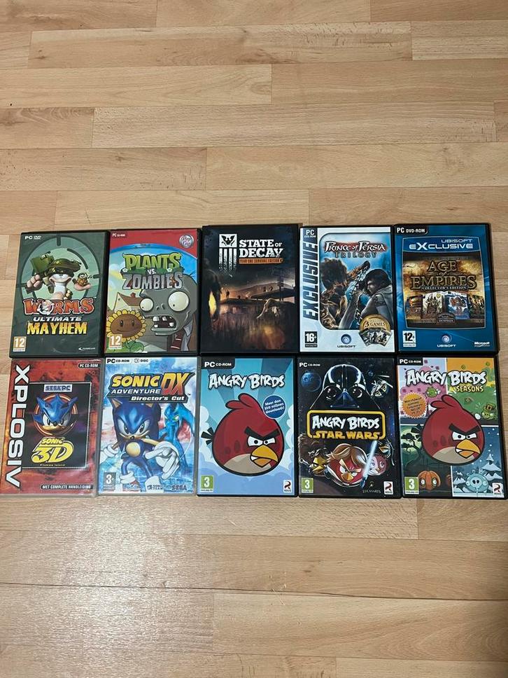 PC Spellen - Diverse titels - Zie omschrijving, Spelcomputers en Games, Games | Pc, Zo goed als nieuw, Overige genres, 3 spelers of meer