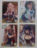4 Waifu Goddess story cards - set 2, Verzenden, Zo goed als nieuw, Speelkaart(en)