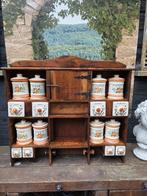 Antieke kruidenkast, Antiek en Kunst, Ophalen of Verzenden