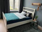 Bed - bedframe Hemnes van IKEA, 140x200 cm, Huis en Inrichting, Slaapkamer | Bedden, Verzenden, Wit, Tweepersoons, 140 cm