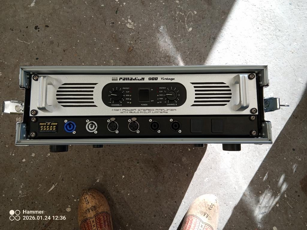Professionele PA Versterker Palladium 900 vintage, Ophalen, Gebruikt, 500 tot 1000 watt, P.A.