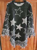 Gebreide poncho dames winter nieuw, Ophalen of Verzenden, Nieuw, Zwart
