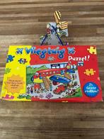 Vliegtuig 21 grote stukken puzzel, Ophalen of Verzenden, 10 tot 50 stukjes, Gebruikt