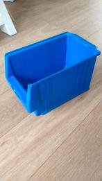 22 x Magazijnbakken kunststof stapelbaar, Doe-het-zelf en Verbouw, Kratten en Dozen, Ophalen, Minder dan 50 cm, Zo goed als nieuw