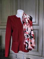 Gerry Weber bordeaux blazer 40 wol 40/viscose 60, Maat 38/40 (M), Ophalen of Verzenden, Zo goed als nieuw, Jasje