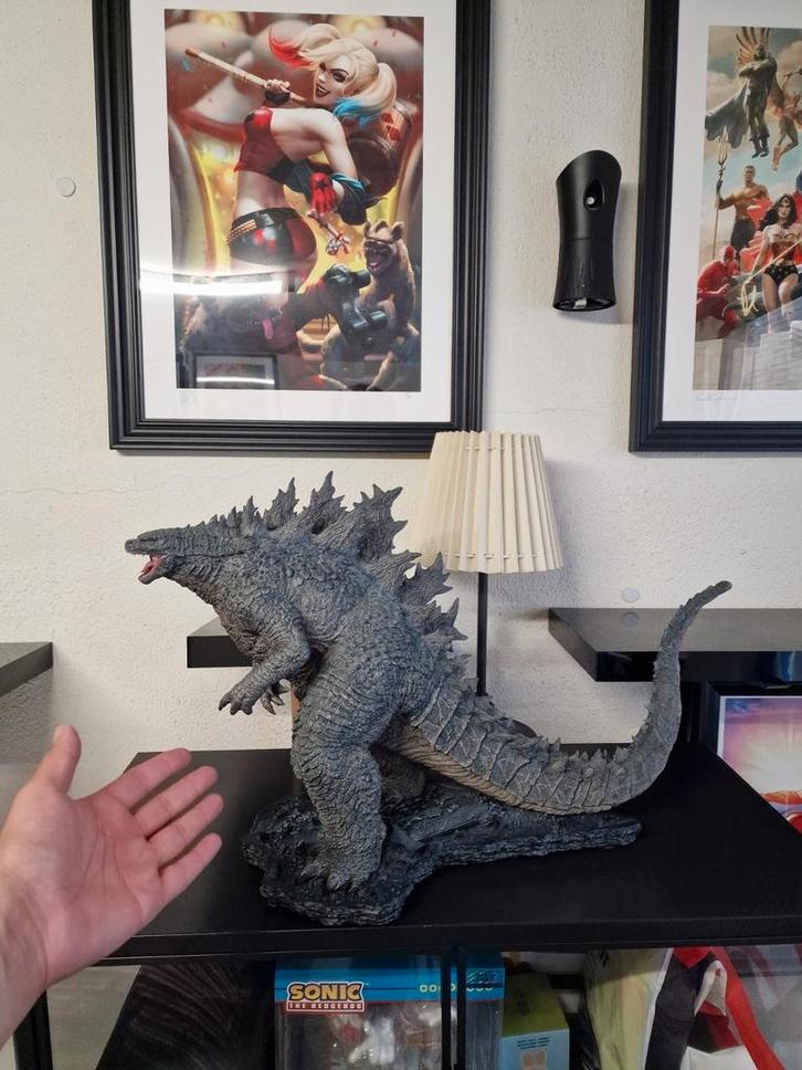 Prime 1 studios Godzilla.kong vs godzilla.sideshow., Verzamelen, Poppetjes en Figuurtjes, Zo goed als nieuw, Ophalen of Verzenden