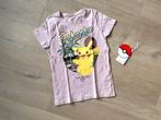 Name it T-shirt Pokémon Pikachu lichtroze maat 134/140, Kinderen en Baby's, Kinderkleding | Maat 134, Meisje, Ophalen of Verzenden