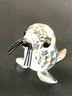 Swarovski zeehond mini met zwarte snorharen incl.doos, Ophalen of Verzenden, Nieuw