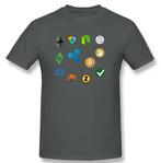 T.k. Eth btc ltc dash t-shirt maat xxl nieuw               , Ophalen of Verzenden, Nieuw, Overige maten