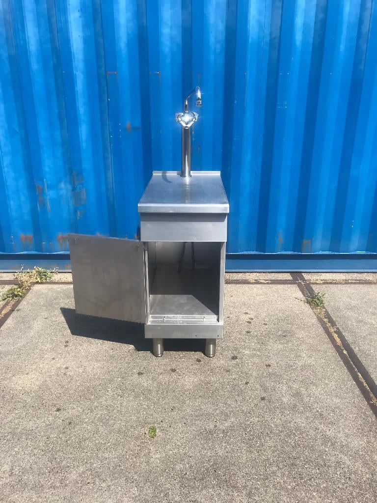 compact RVS spoelunit kastje met lade element, Huis en Inrichting, Keuken | Keukenelementen, Ophalen, 50 tot 100 cm, Zo goed als nieuw