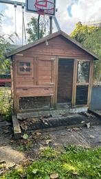 Kippenhok konijnenhok, Dieren en Toebehoren, Knaagdieren en Konijnen | Hokken en Kooien, Ophalen, 90 cm of meer, Konijn, Hok