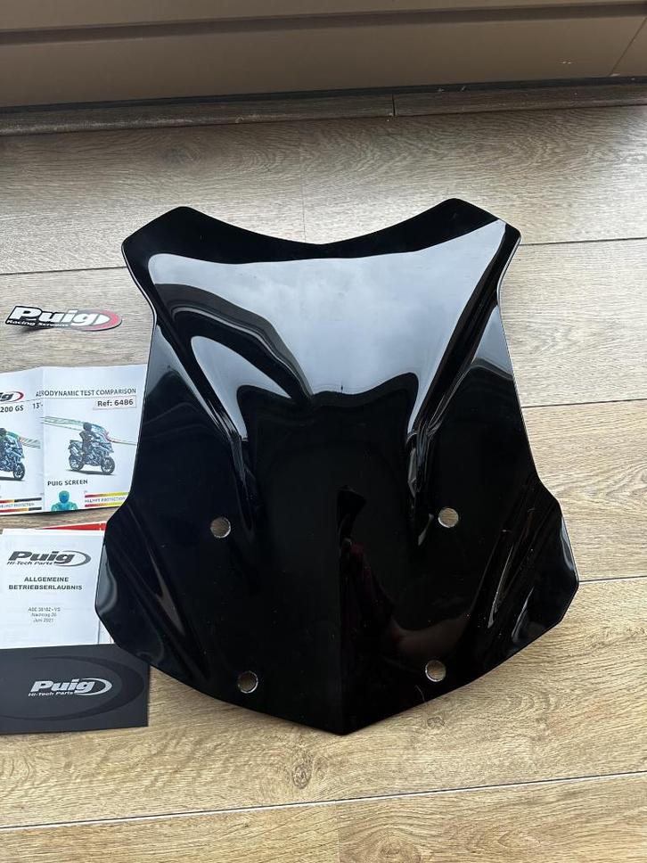 BWM puig touring windscherm zwart 6486N, Motoren, Accessoires | Overige, Nieuw, Ophalen of Verzenden