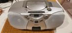Philips AZ1008 Radio Cassette CD speler, Audio, Tv en Foto, Radio's, Ophalen of Verzenden, Zo goed als nieuw, Radio, Met cd-speler