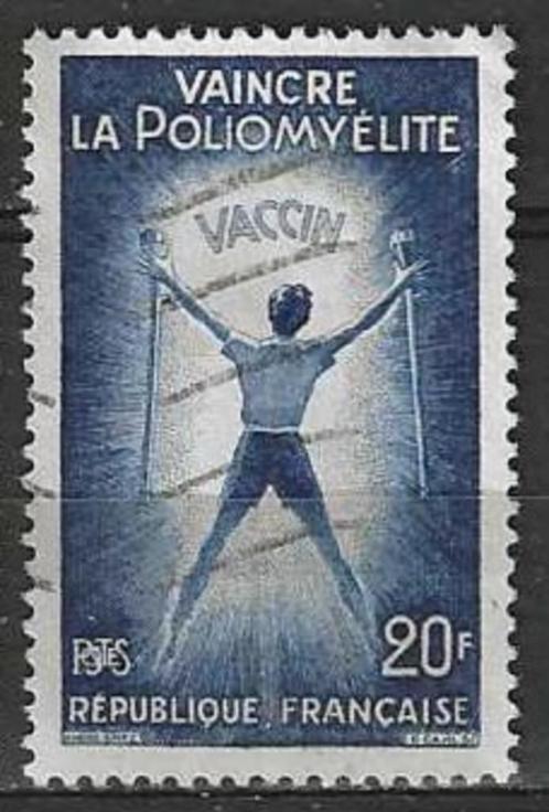 Frankrijk 1959 - Yvert 1224 - Strijd tegen Polio (ST), Postzegels en Munten, Postzegels | Europa | Frankrijk, Gestempeld, Verzenden