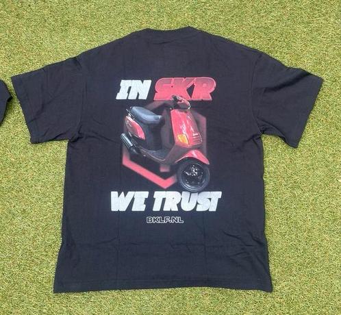In SKR we trust T-Shirt Bikelife skipper t shirt, Motoren, Tuning en Styling, Ophalen of Verzenden