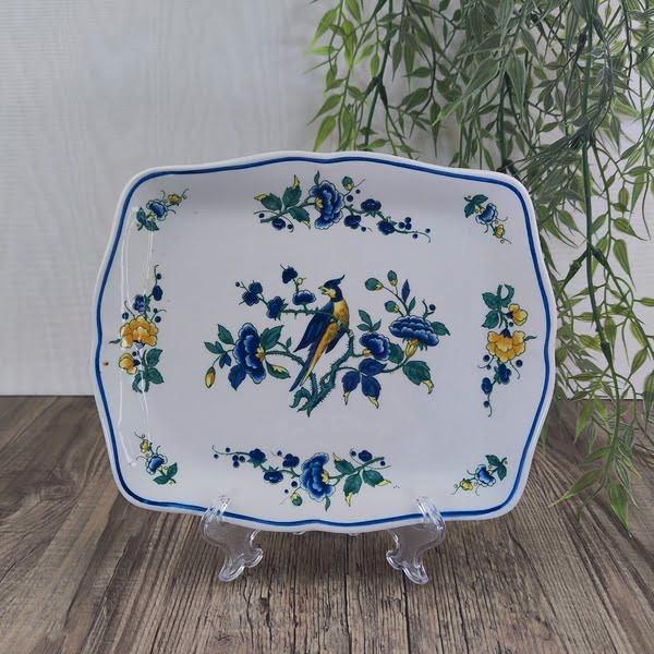 Villeroy & Boch Phoenix Blau Cakeschaaltje, Antiek en Kunst, Antiek | Servies los, Ophalen of Verzenden