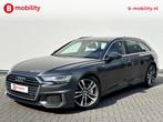 Audi A6 Avant 45 TFSI 245PK Sport S line edition Trekhaak 2., Auto's, 15 km/l, Gebruikt, 4 cilinders, Leder en Stof