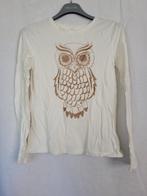 Leuk shirt met glitter uil mt 152 merk Gap, Kinderen en Baby's, Kinderkleding | Maat 152, Meisje, ., Ophalen of Verzenden, Zo goed als nieuw
