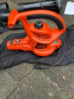 Black+Decker Bladblazer/Zuiger - Zo goed als nieuw, Tuin en Terras, Handgedragen, Ophalen of Verzenden, Zo goed als nieuw, Met opvangzak
