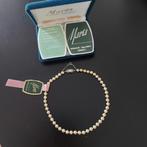 Nieuw Parel Collier Marta Mallorca, Ophalen of Verzenden, Nieuw, Beige
