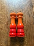 Le Creuset Zout- en Pepermolen - Oranje - Medium, Ophalen of Verzenden, Zo goed als nieuw