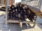 40 - Gecreosoteerde palen, weidepalen, geteerde weidepaal, Tuin en Terras, Palen, Balken en Planken, Ophalen, Gebruikt, Palen