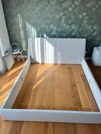 Design bed frame 180 x 210 cm ANTARTE, Huis en Inrichting, Slaapkamer | Bedden, Ophalen, 210 cm, Tweepersoons, Zo goed als nieuw