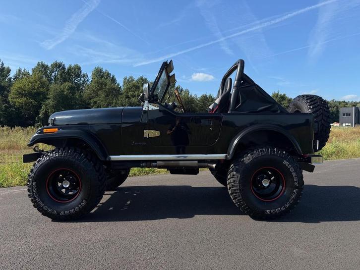 Jeep 4x4 CJ 6,6 V8 CJ-7 Topstaat, Auto's, Jeep, Bedrijf, Te koop, CJ, 4x4, Lederen bekleding, Open dak, Benzine, Cabriolet, Automaat