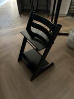 Stokke tripp trapp stoel zwart ZGAN niet geschilderd, Kinderen en Baby's, Kinderstoelen, Ophalen of Verzenden, Zo goed als nieuw