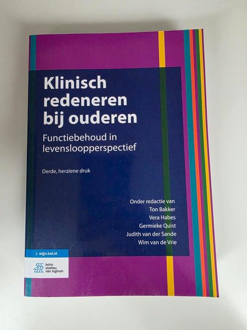 Klinisch redeneren bij ouderen, Boeken, Studieboeken en Cursussen, Zo goed als nieuw, HBO, Ophalen