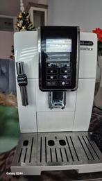 Delonghi koffiebonen machine wit erg mooie machine service, Koffiemachine, Zo goed als nieuw, 4 tot 10 kopjes, Afneembaar waterreservoir
