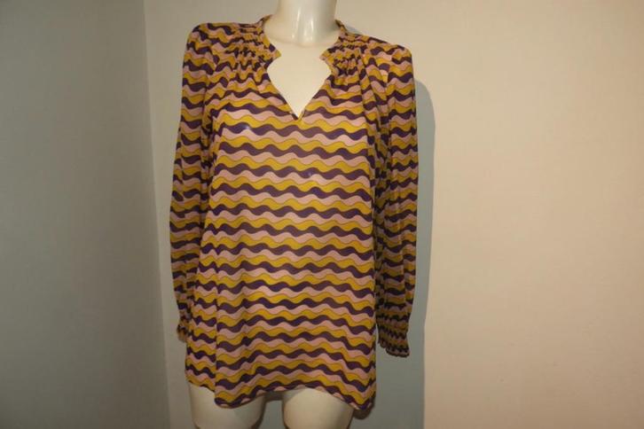 Dea kudibal zijde top blouse Ibiza gipsy styl kwaliteit M, Kleding | Dames, Blouses en Tunieken, Zo goed als nieuw, Maat 38/40 (M)