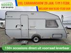 Kip KG 44EK, ZEER NETTE CARAVAN !,VOORTENT,TOILET,FIETSENDR., Caravans en Kamperen, Caravans, Rondzit, Kip, Tot en met 2, Bedrijf