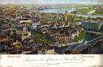 Rotterdam - Panorama - stadsgezicht - gelopen, Ophalen of Verzenden, 1920 tot 1940, Gelopen, Zuid-Holland