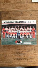 Programma AZ-Volendam 24 september 1978, Verzamelen, Sportartikelen en Voetbal, Overige typen, Ophalen of Verzenden, Zo goed als nieuw